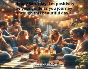 happy saturday! let positivity be your guide as you journey through this beautiful day
